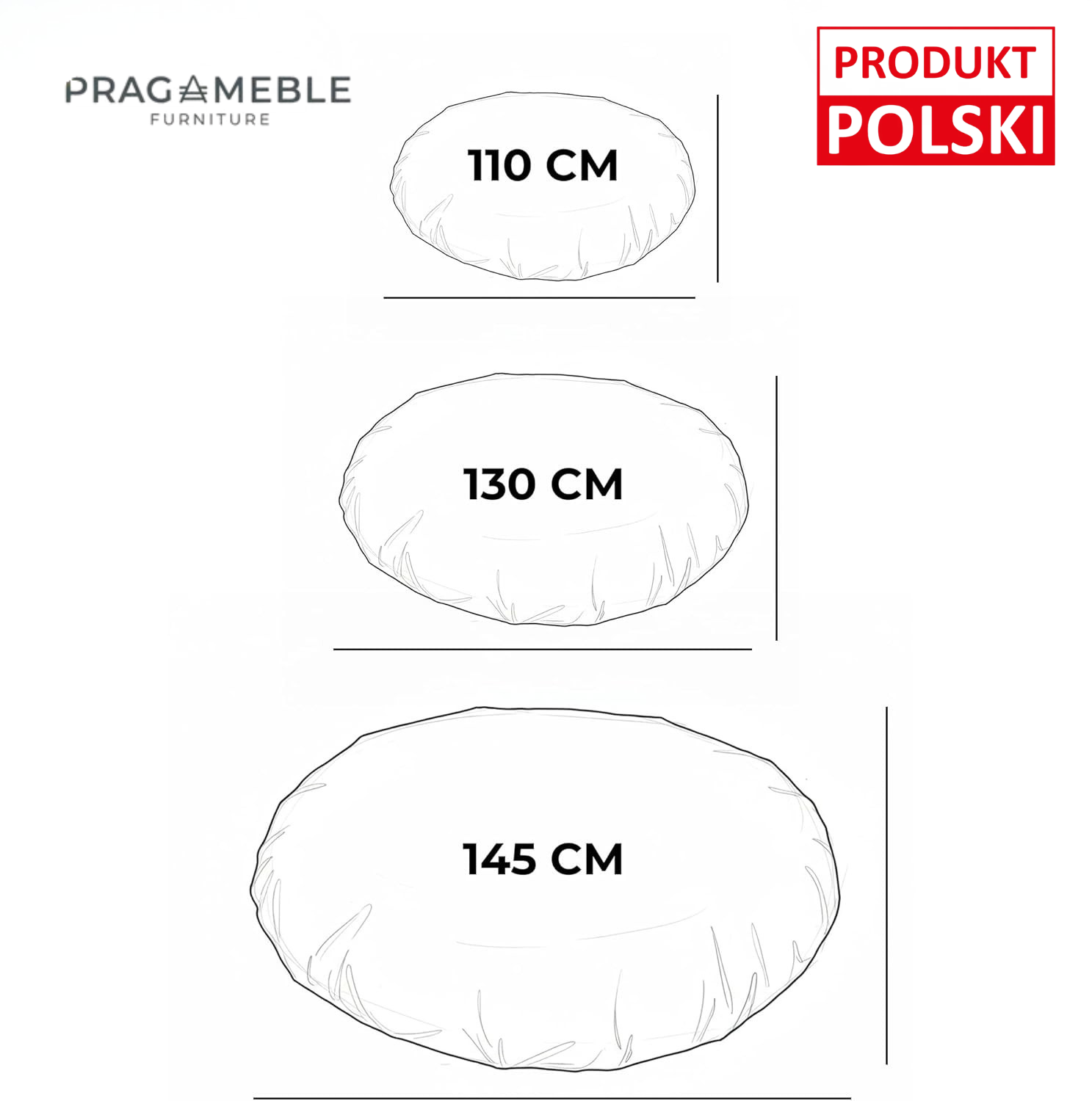 Okrągła pufa podłogowa  wygoda i funkcjonalność w nowoczesnym wydaniu do DOMU I OGRODU WODOODPORNA