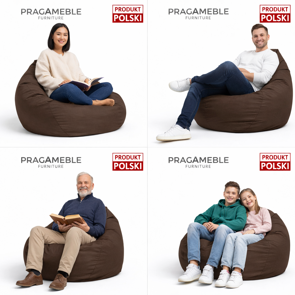 PUFA worek sako – KOMFORT PREMIUM DO DOMU I OGRODU WODOODPORNA