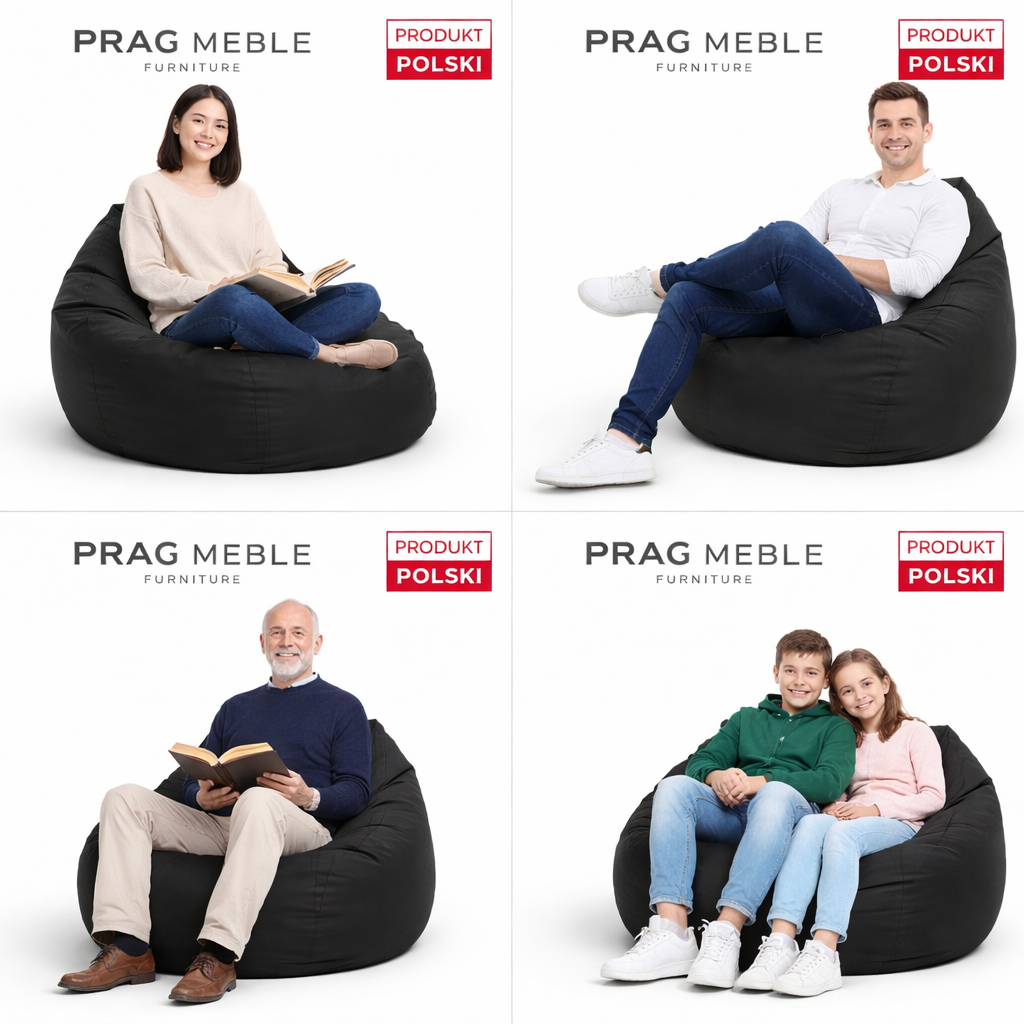 PUFA worek sako – KOMFORT PREMIUM DO DOMU I OGRODU WODOODPORNA