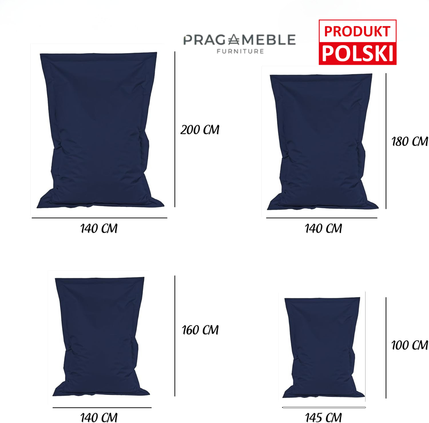 DUŻA PUFA / MATERAC PODŁOGOWY  DOMU I OGRODU WODOODPORNA (Kopia)