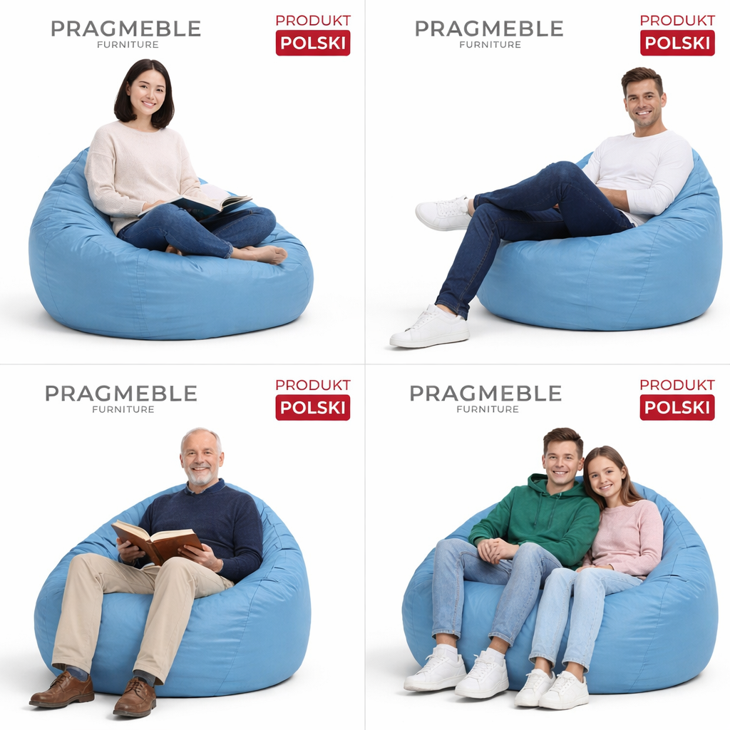 PUFA worek sako – KOMFORT PREMIUM DO DOMU I OGRODU WODOODPORNA