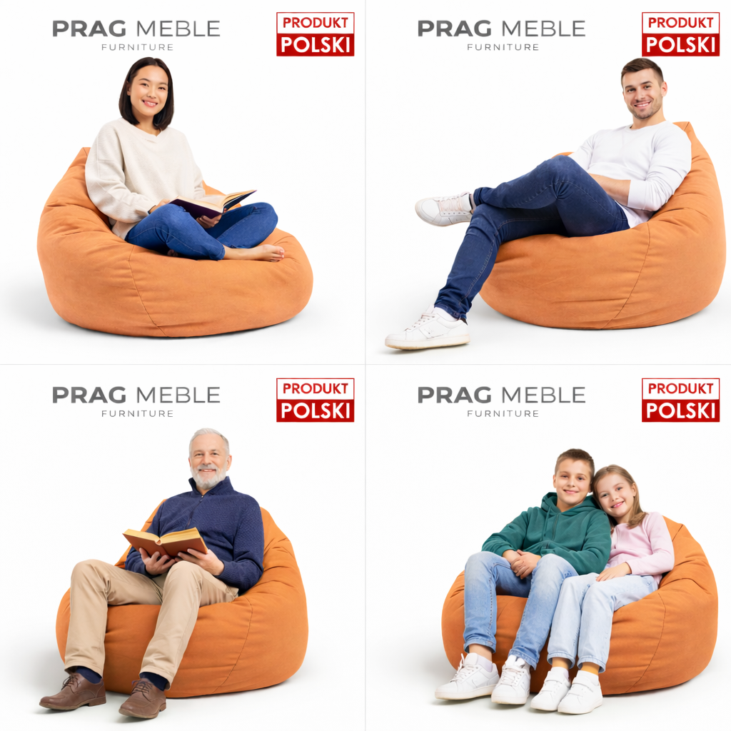 PUFA worek sako – KOMFORT PREMIUM DO DOMU I OGRODU WODOODPORNA