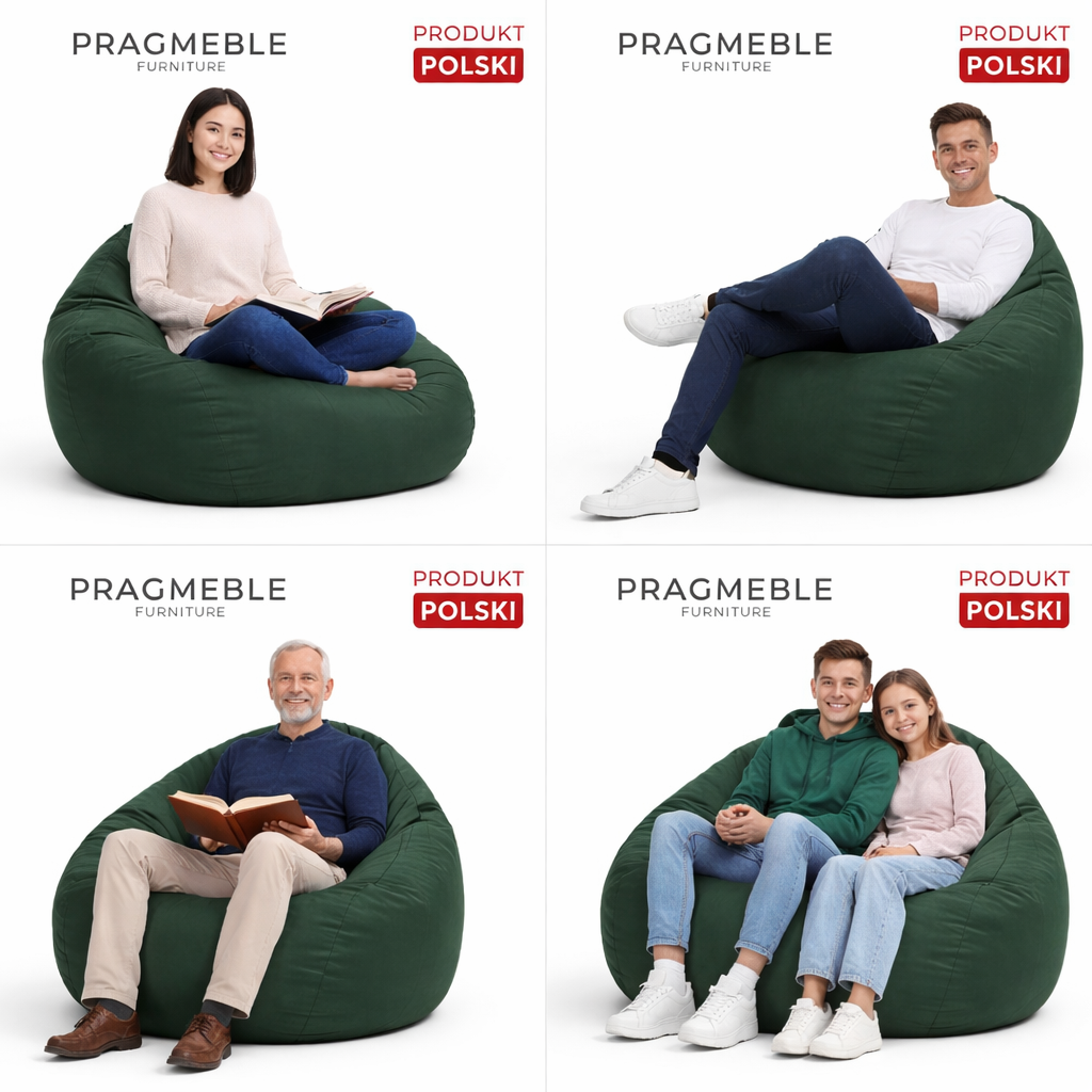 PUFA worek sako – KOMFORT PREMIUM DO DOMU I OGRODU WODOODPORNA