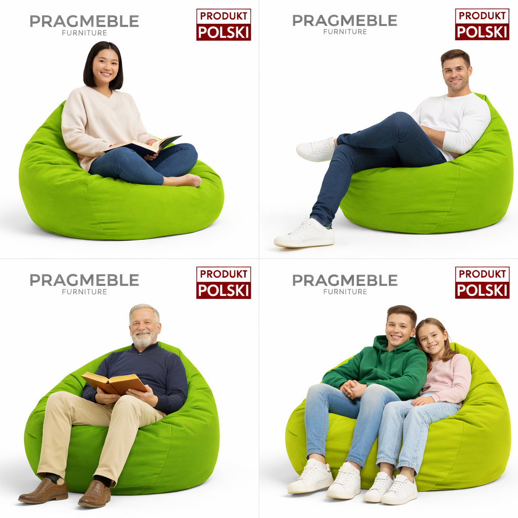 PUFA worek sako – KOMFORT PREMIUM DO DOMU I OGRODU WODOODPORNA