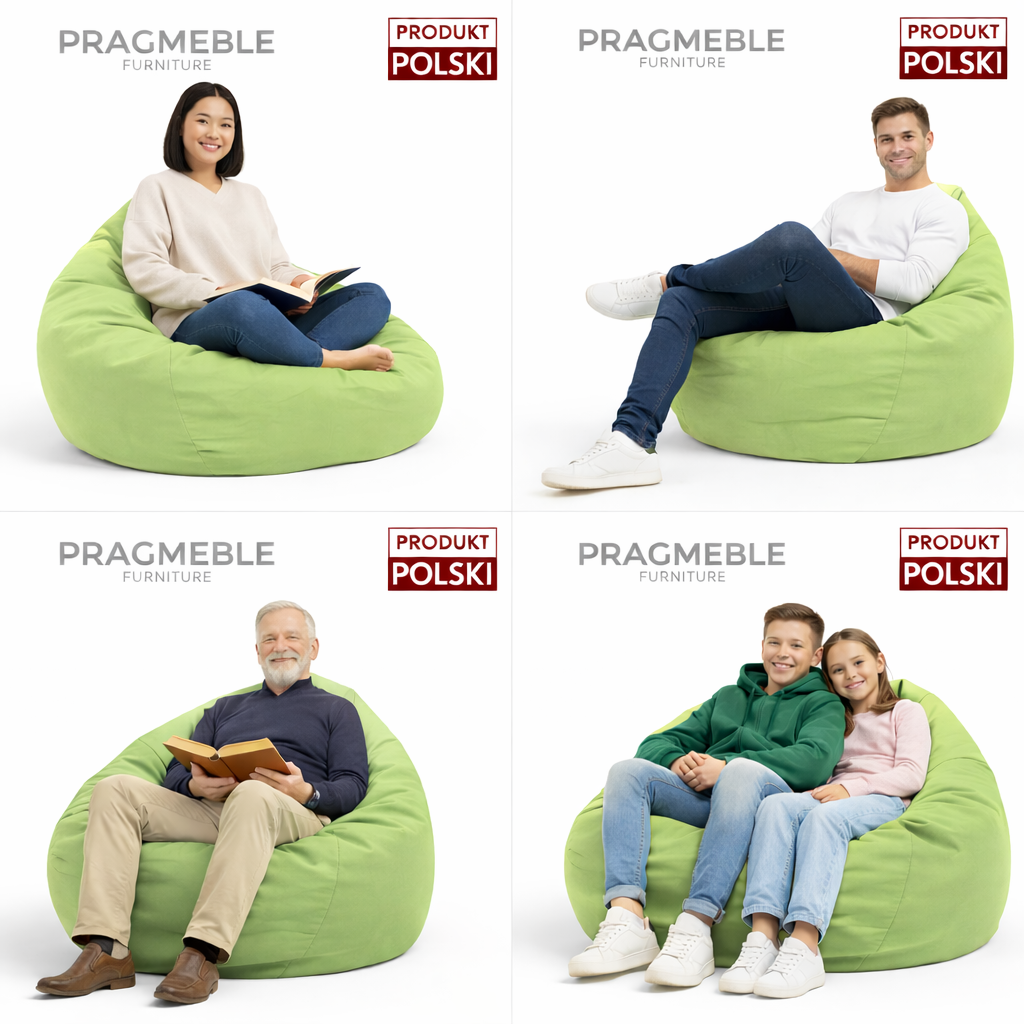 PUFA worek sako – KOMFORT PREMIUM DO DOMU I OGRODU WODOODPORNA