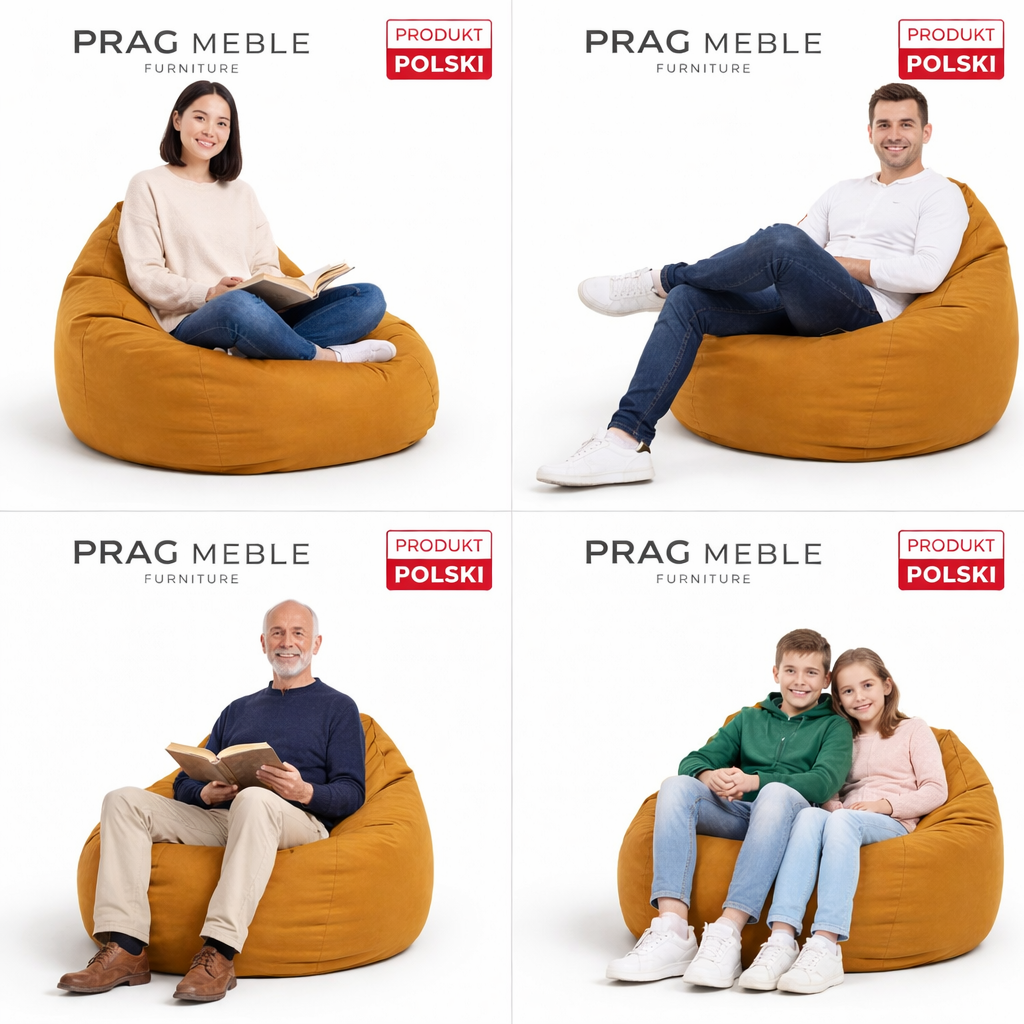 PUFA worek sako – KOMFORT PREMIUM DO DOMU I OGRODU WODOODPORNA
