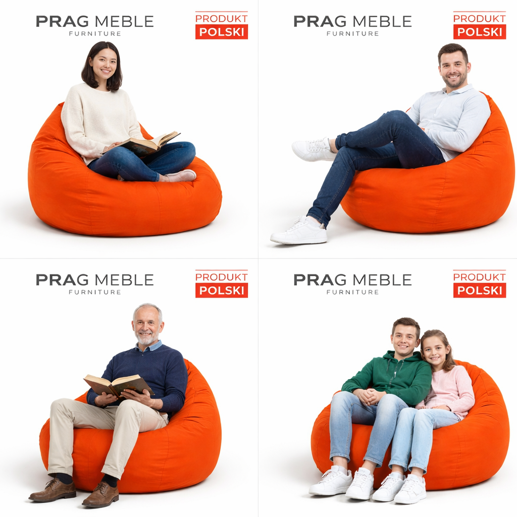 PUFA worek sako – KOMFORT PREMIUM DO DOMU I OGRODU WODOODPORNA