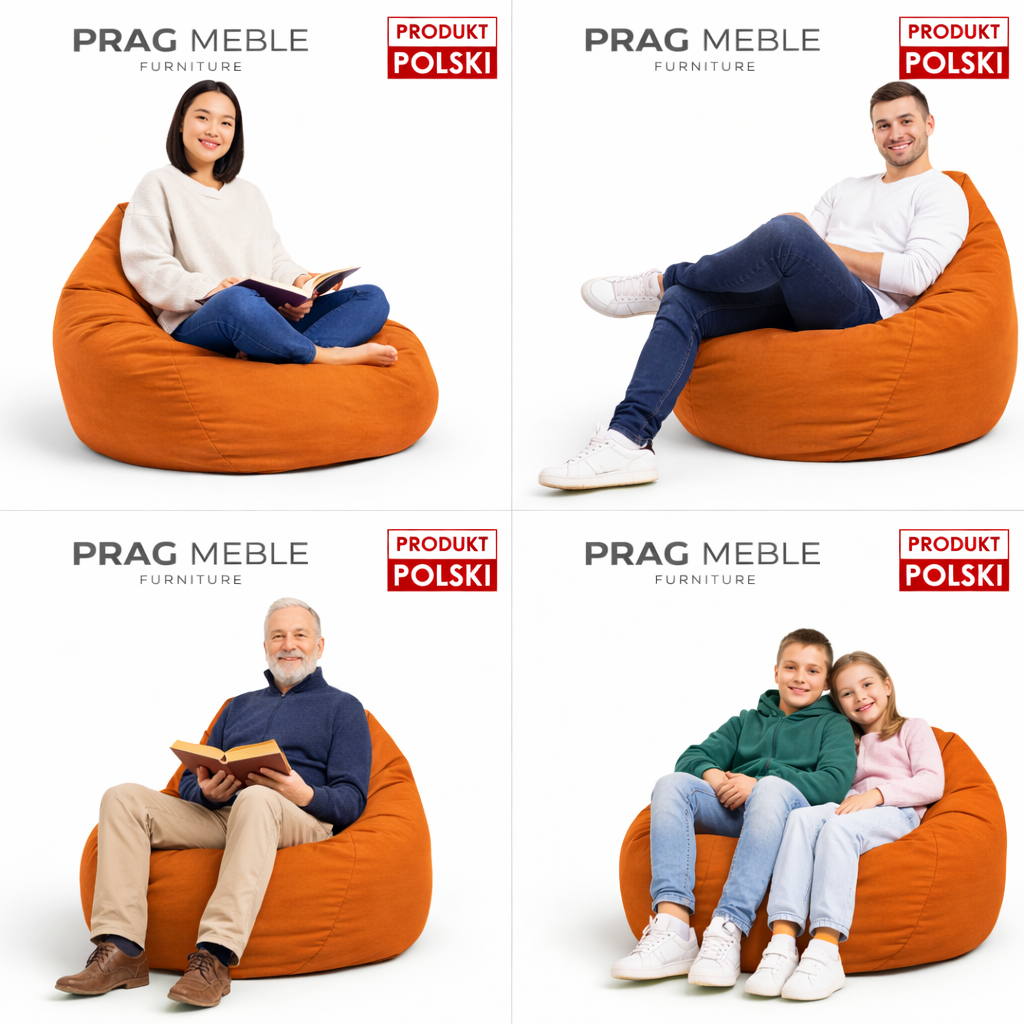 PUFA worek sako – KOMFORT PREMIUM DO DOMU I OGRODU WODOODPORNA
