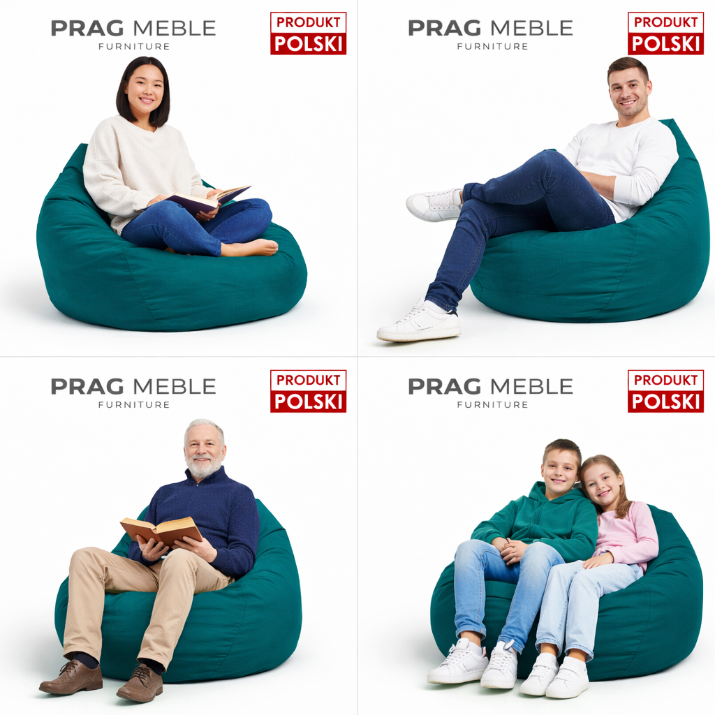 PUFA worek sako – KOMFORT PREMIUM DO DOMU I OGRODU WODOODPORNA