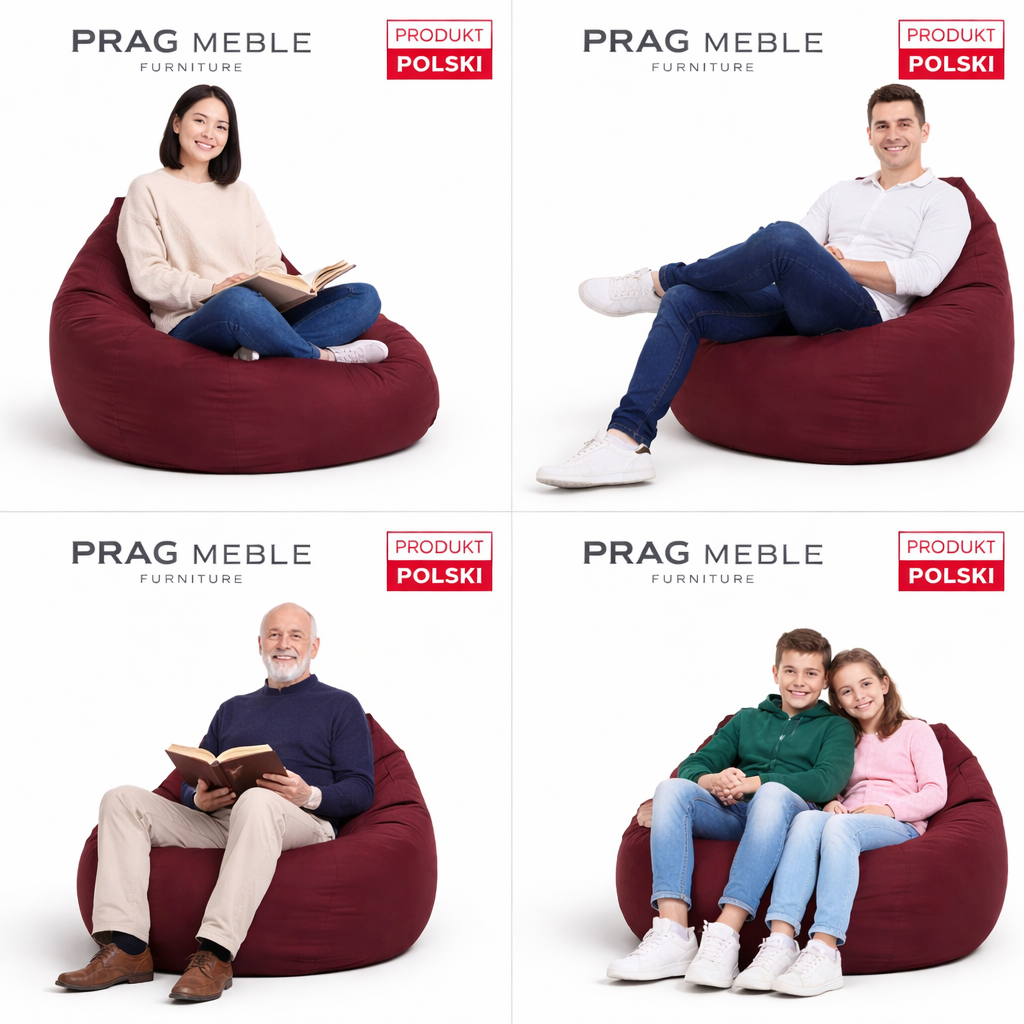 PUFA worek sako – KOMFORT PREMIUM DO DOMU I OGRODU WODOODPORNA