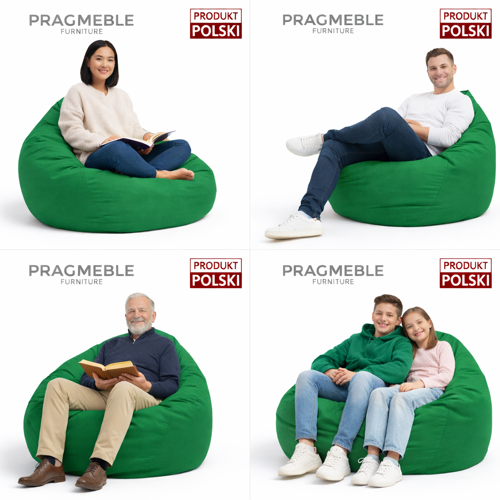 PUFA worek sako – KOMFORT PREMIUM DO DOMU I OGRODU WODOODPORNA