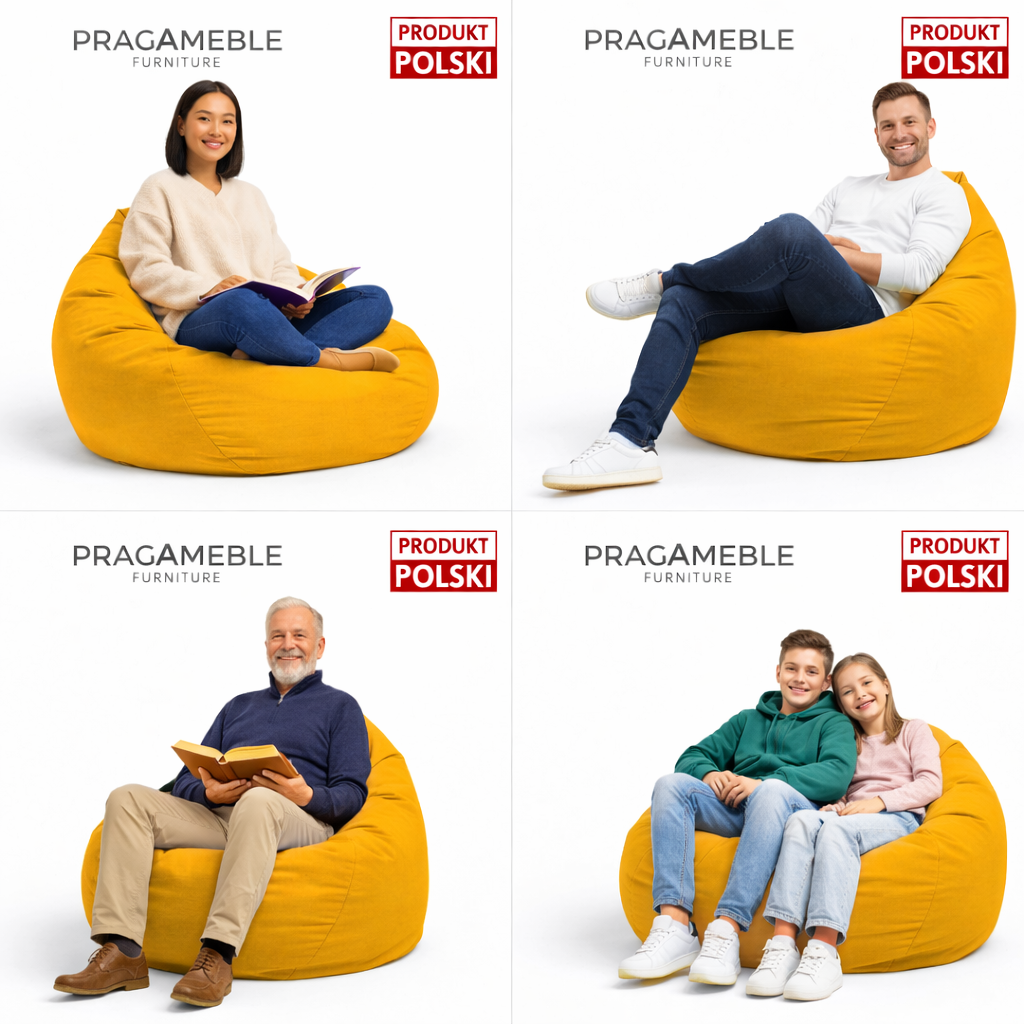PUFA worek sako – KOMFORT PREMIUM DO DOMU I OGRODU WODOODPORNA